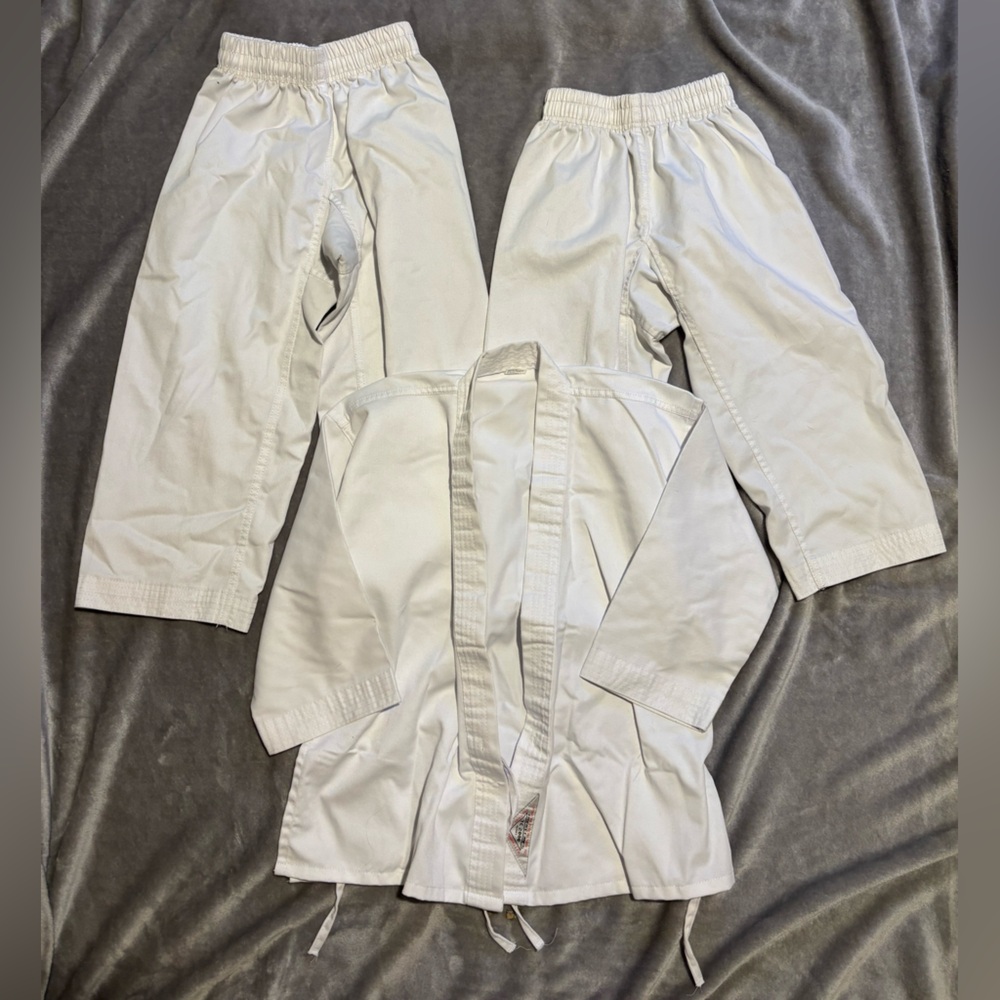 White Martial Arts Uniform Set for kids